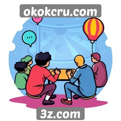 Exploração da comunidade de jogadores no site okokcru.com